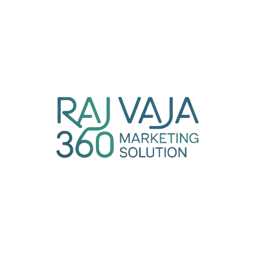 Raj Vaja 360 Marketing Solution Logo it is Digital Marketing Agency In Ahmedabad